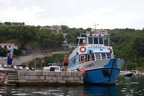 Výlety lodí, Crikvenica, Chorvatsko