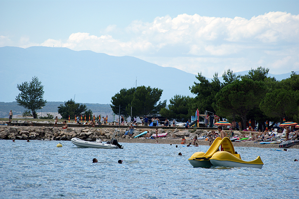 Pláže Crikvenica, Chorvatsko