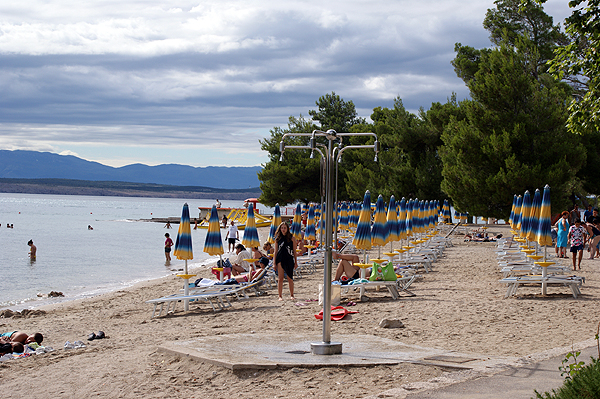 Městská pláž Crikvenica, Chorvatsko