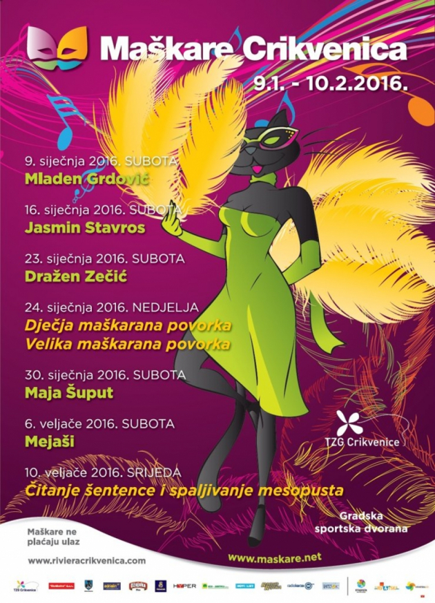 Maškare Crikvenica 2016