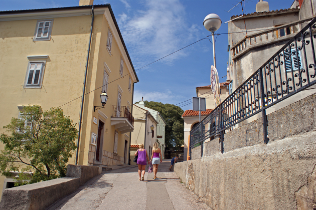 Vrbnik na ostrově Krk